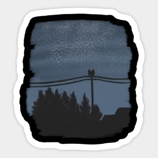 nightsky Sticker